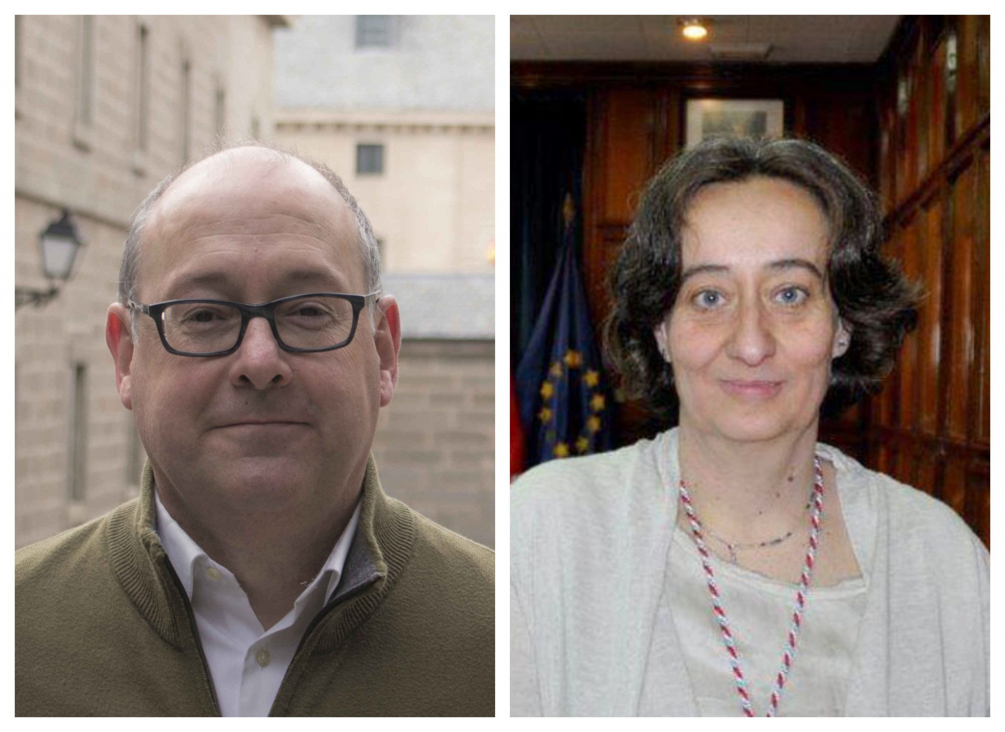 Carlos Tarrio y Blanca Juárez, números dos y tres de la candidatura de Vecinos por San Lorenzo de El Escorial