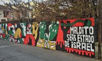 El Ayuntamiento de Collado Villalba censura un mural propalestino tras la denuncia del grupo Amigos de Israel de la Sierra de Madrid