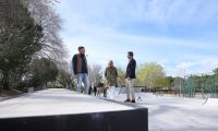 El Parque de las Eras de Collado Villalba estrena un ‘skatepark’ completamente renovado