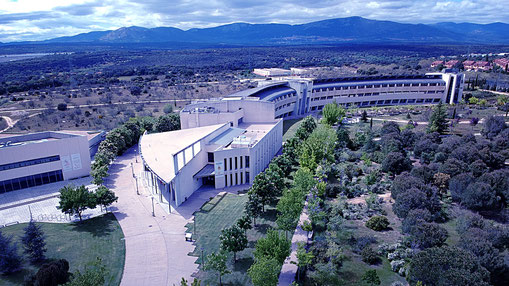 Vista del campus de la Universidad Carlos III en Colmenarejo