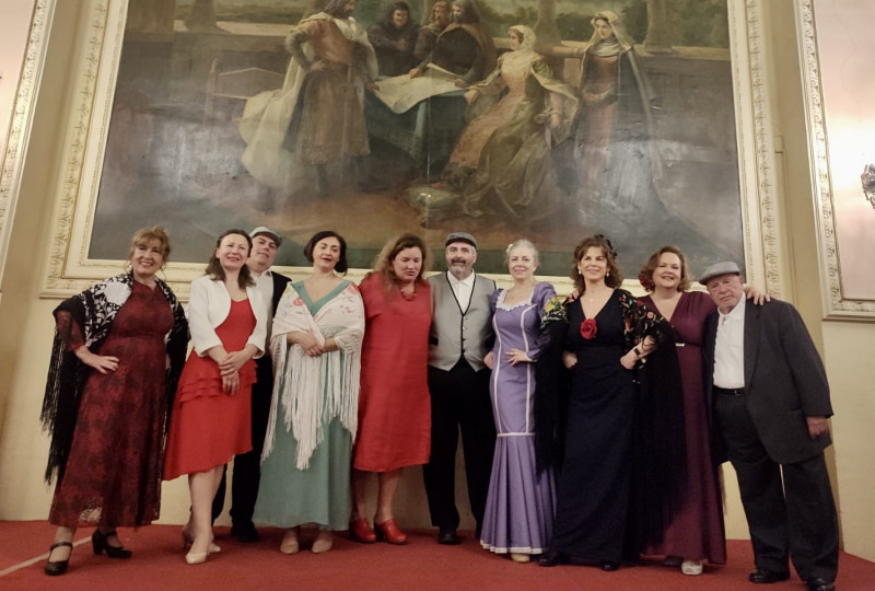 El coro Alma Lírica, en el Círculo de Recreo de Valladolid