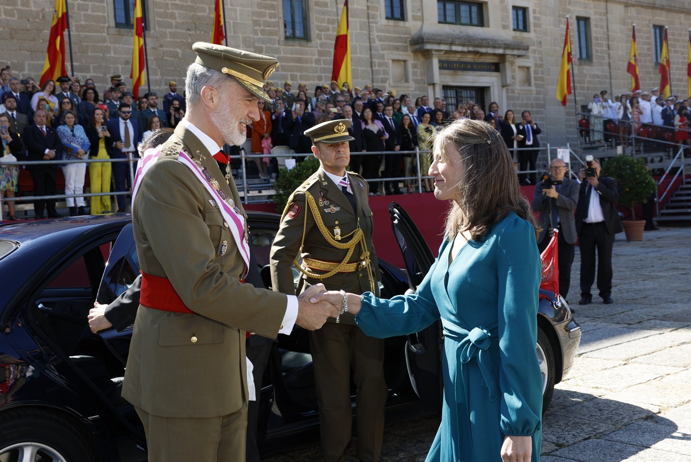 Felipe VI y Carlota López Esteban