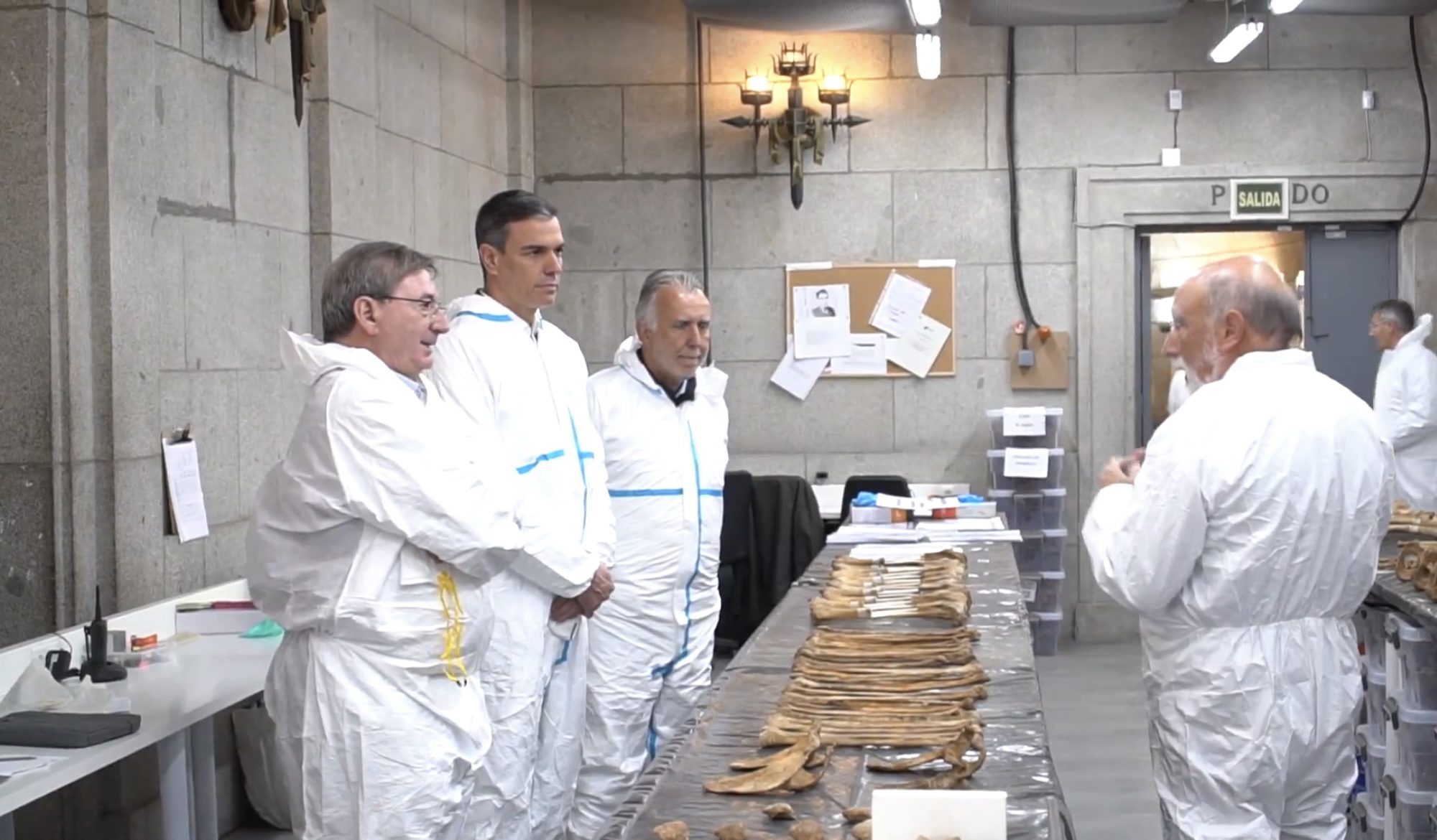 Pedro Sánchez en Cuelgamuros