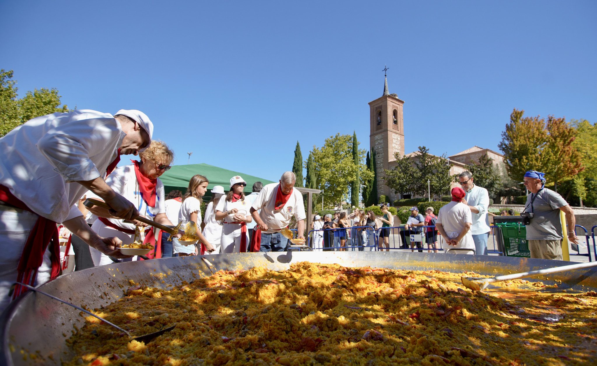 Gran Paella en las fiestas de Las Rozas
