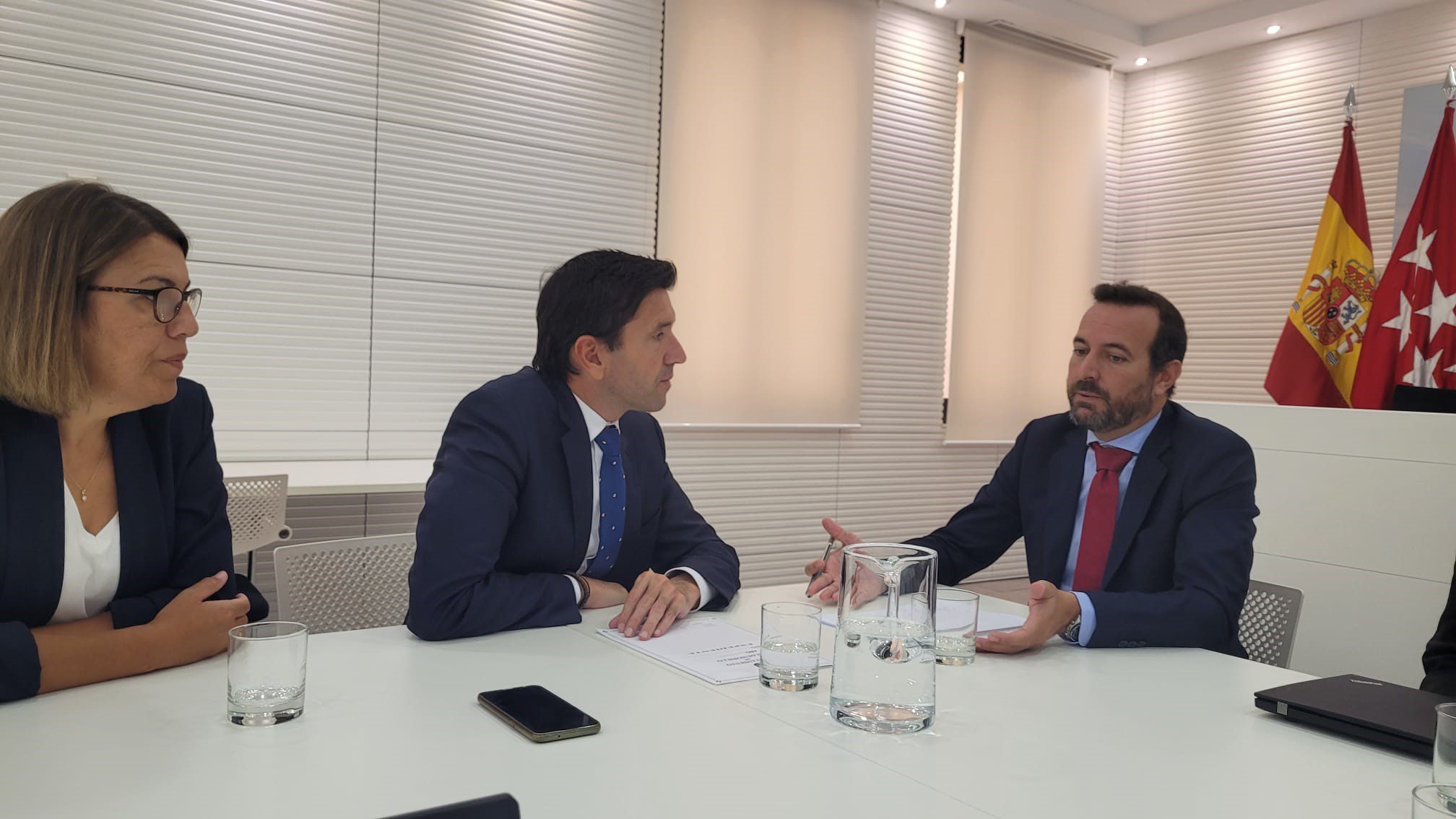 Reunión con el viceconsejero de Educación