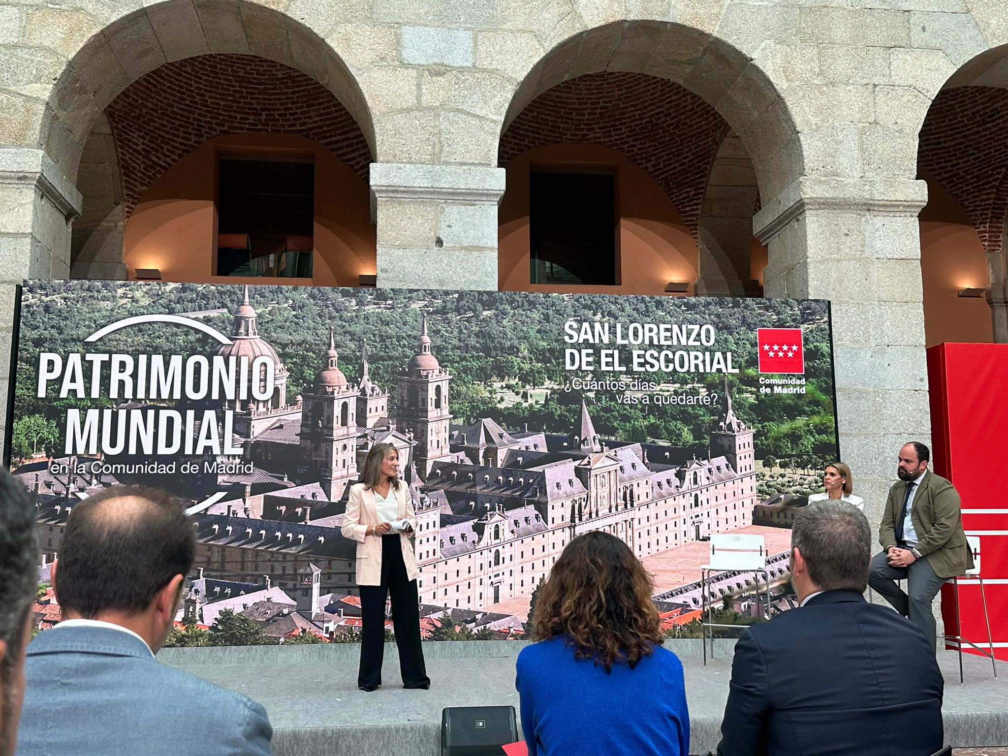 La alcaldesa de San Lorenzo de El Escorial, Carlota López Esteban