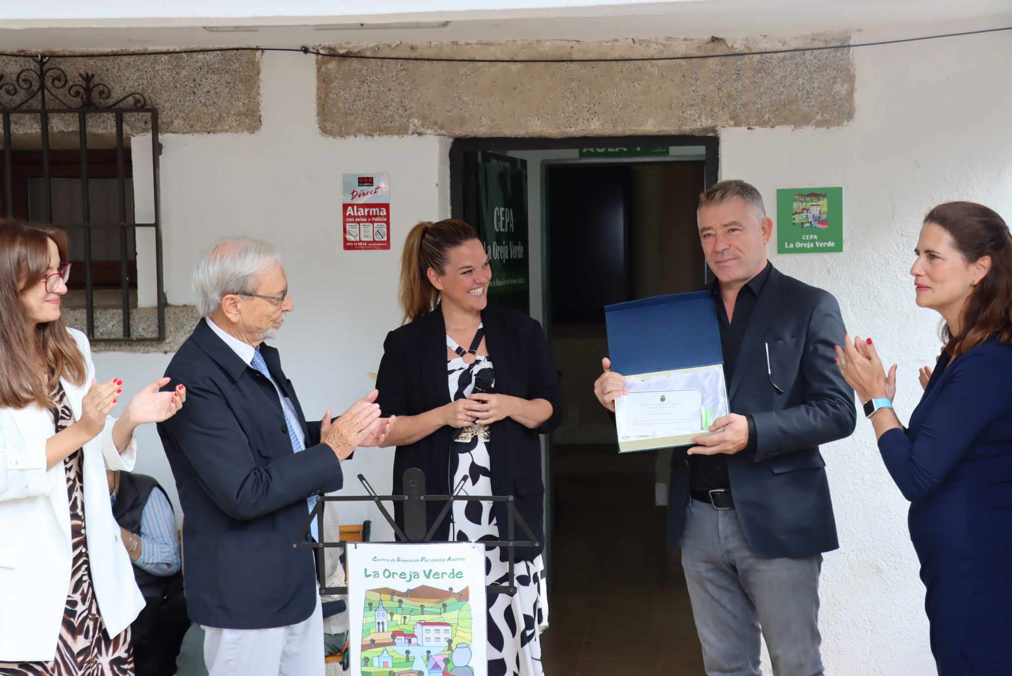 Homenaje a Jesús Velasco, director de La Oreja Verde durante los últimos 15 años 