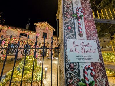 Casita de la Navidad en El Escorial