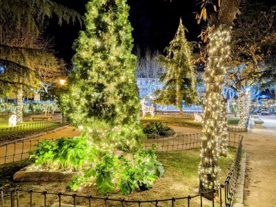 Jardín de la Navidad en El Escorial