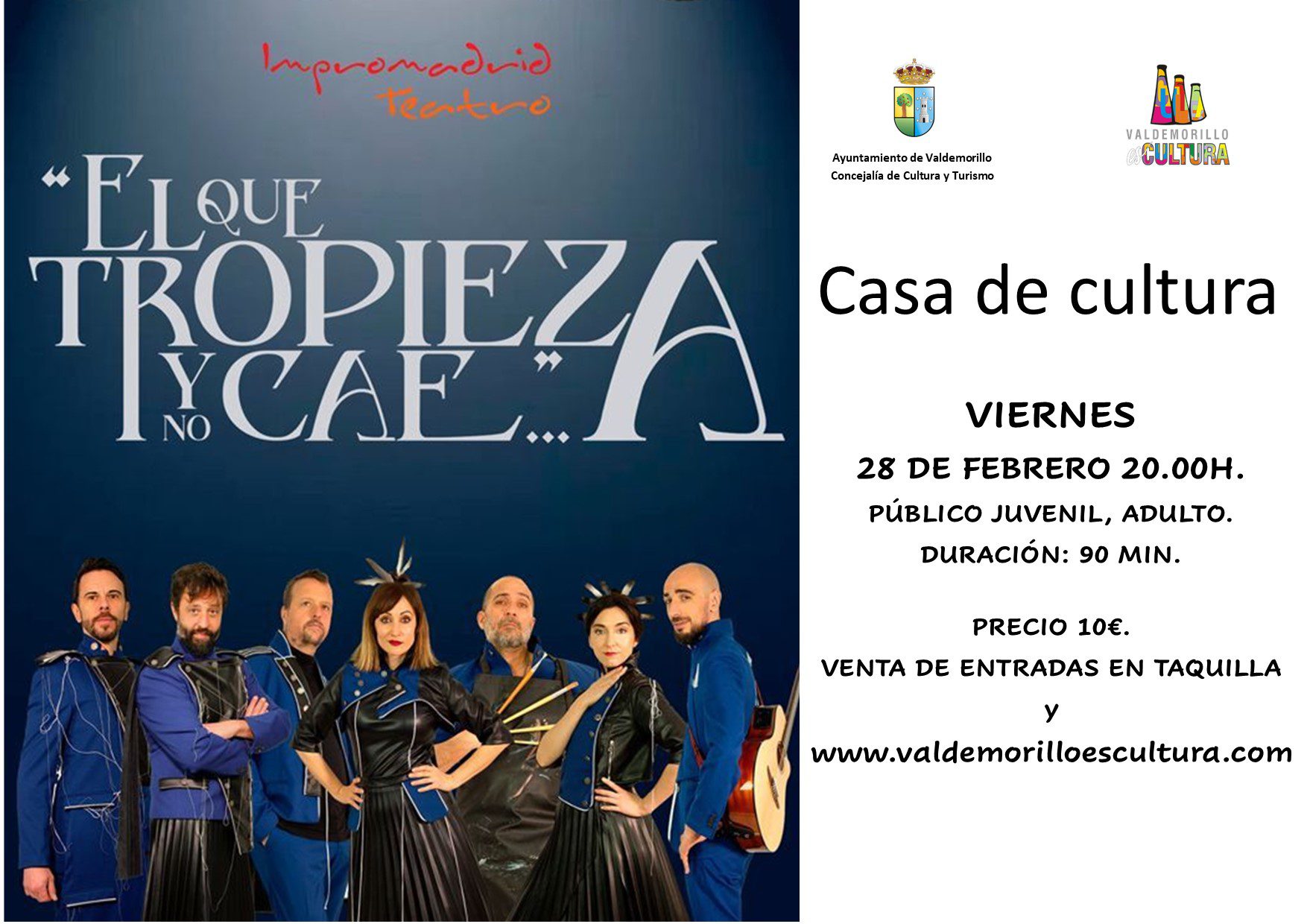 El que tropieza y no cae
