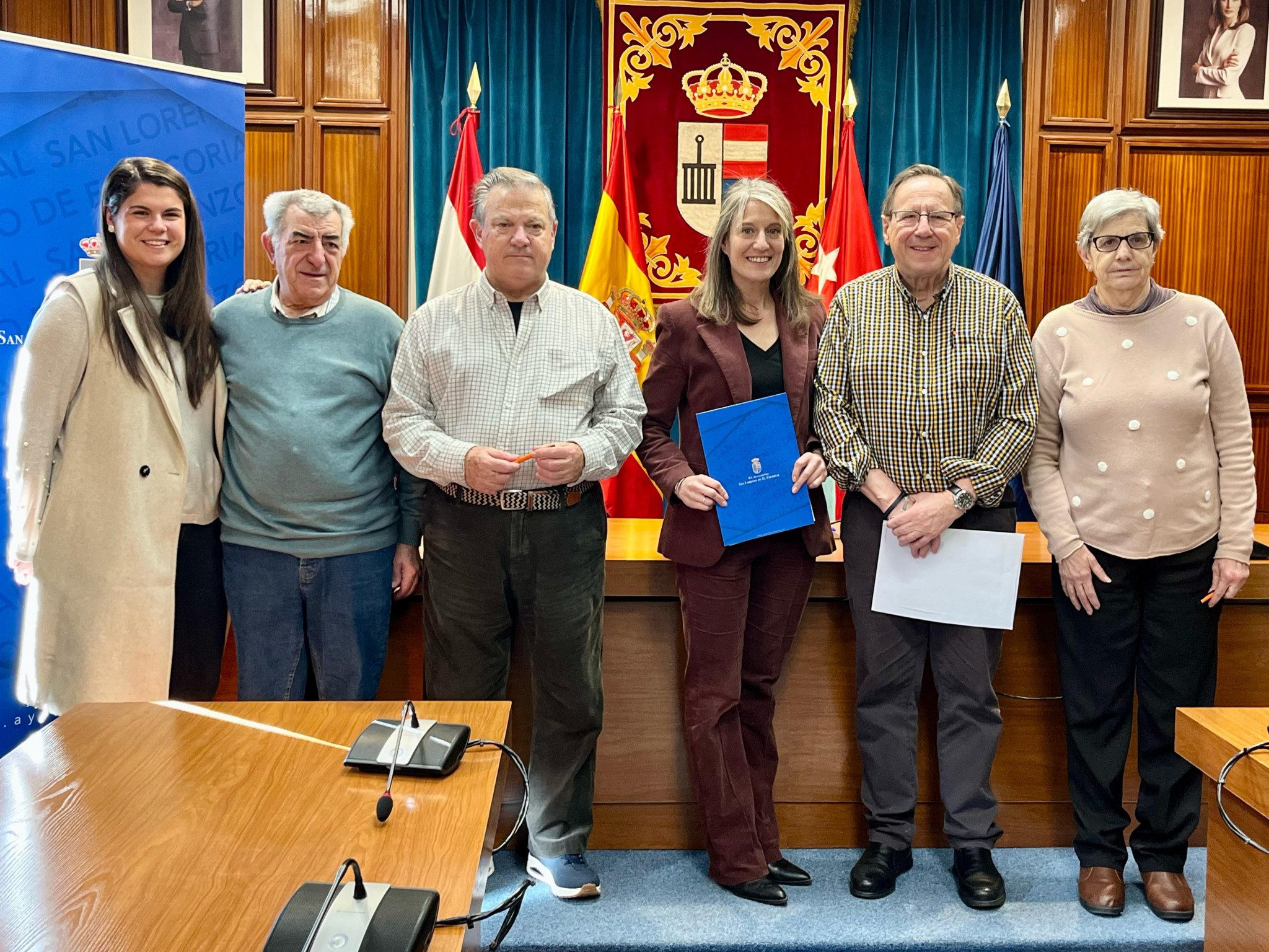 Convenio con la Asciación de la Tercera Edad de San Lorenzo de El Escorial