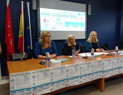 La edil de Empleo, Estela Mosquera; la alcaldesa, Mariola Vargas; y la subdirectora general de Fomento del Empleo de la Comunidad de Madrid, Ana Belén García