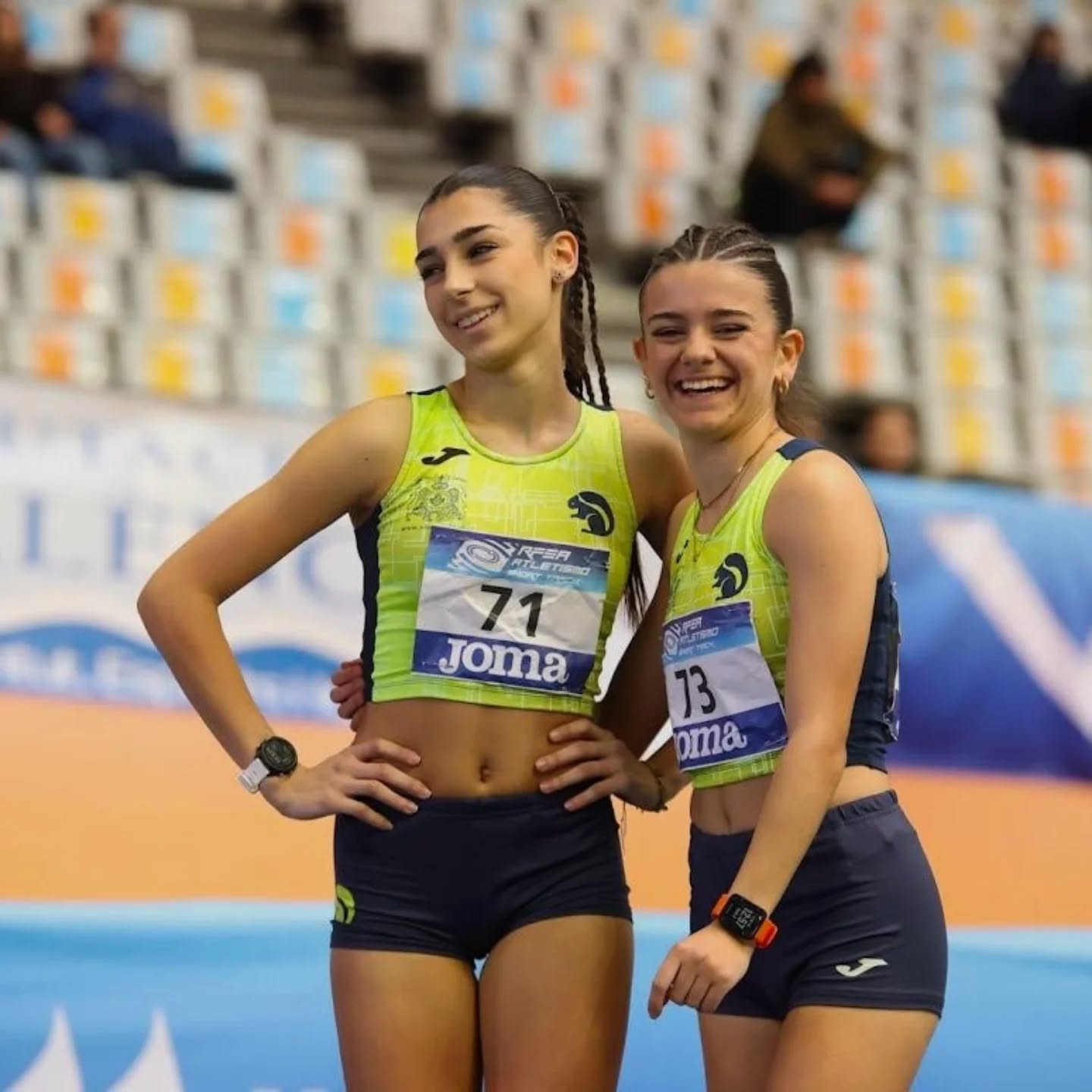 Rocío García Ventura y Naiara Villegas