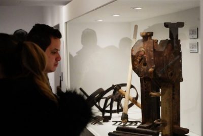 Alumnos del CAMPVS Fundación durante la visita al museo