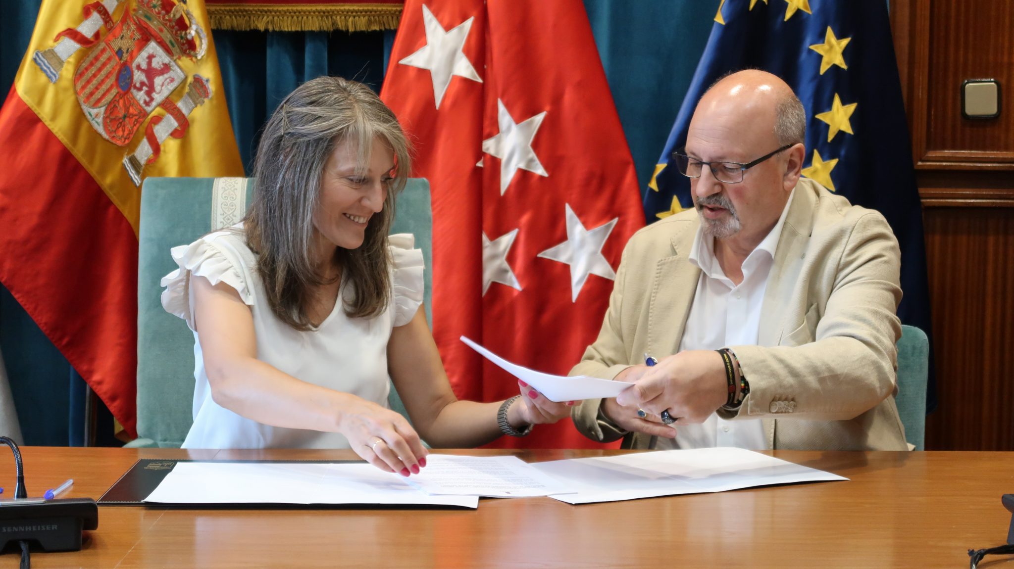 Carlota López Esteban y José Enrique Paris Barcala