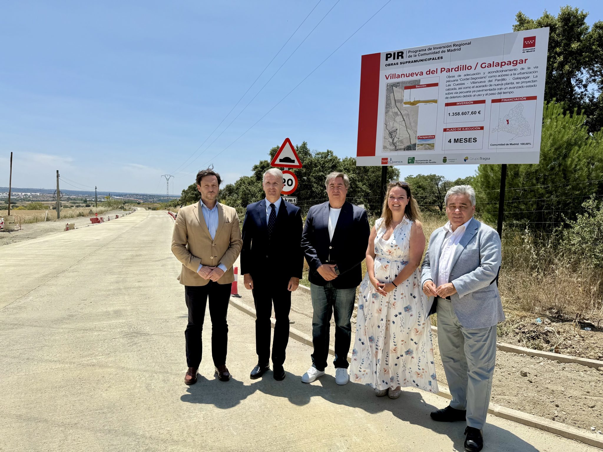 obras acceso las cuestas