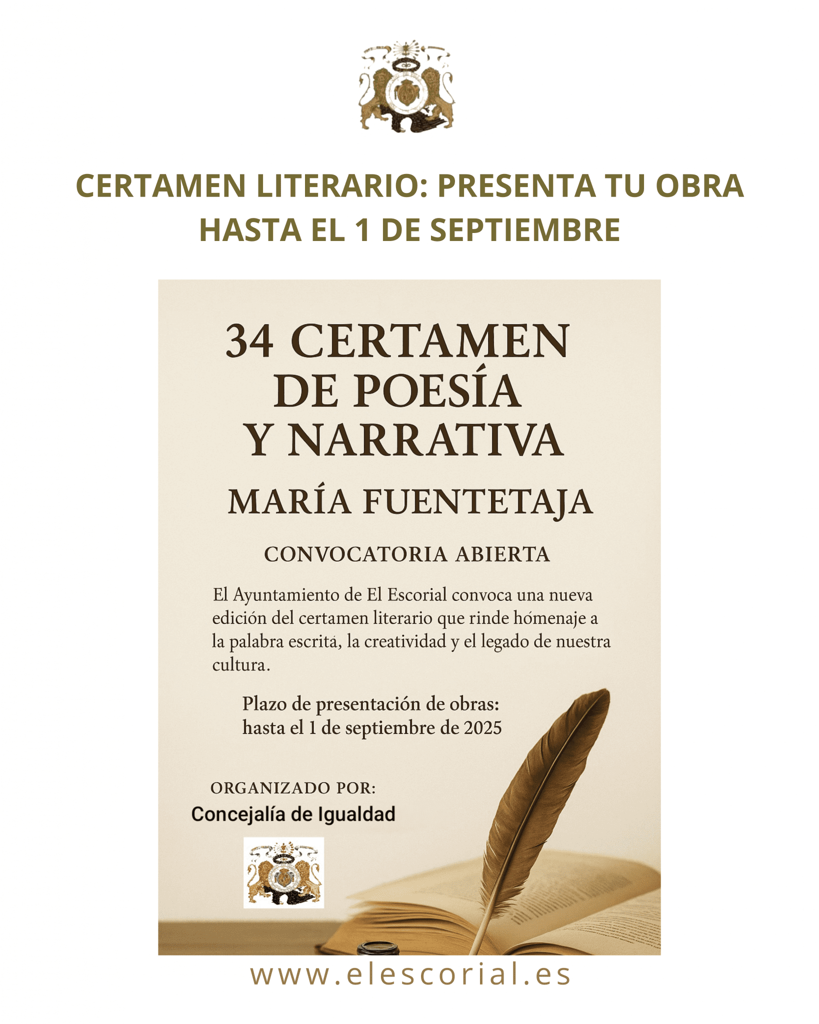 concurso literario el escorial