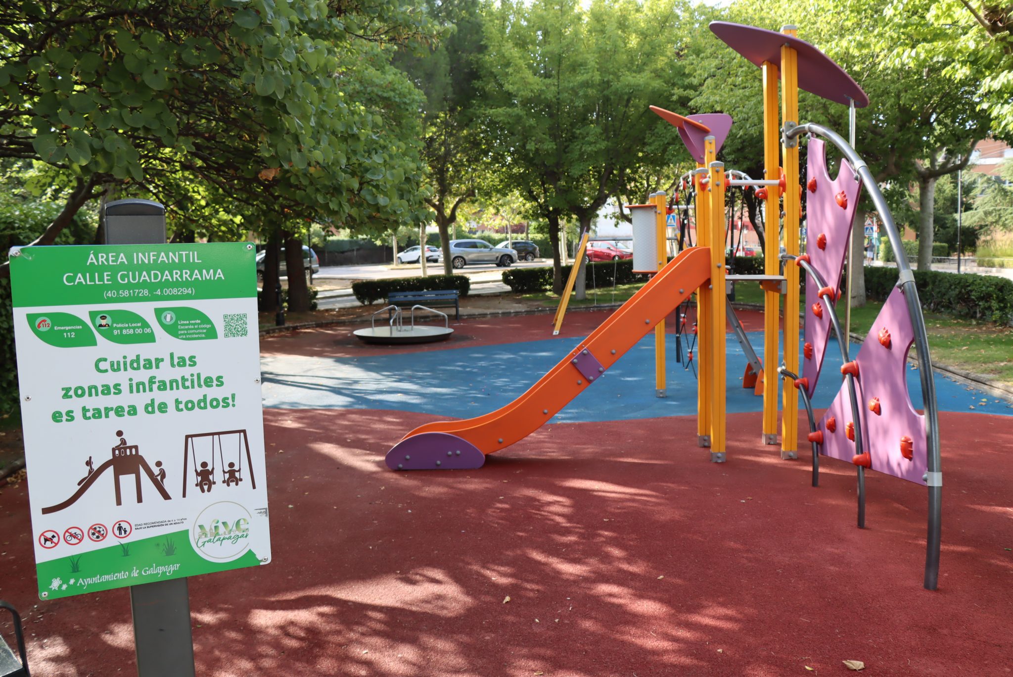 parque infantil galapagar
