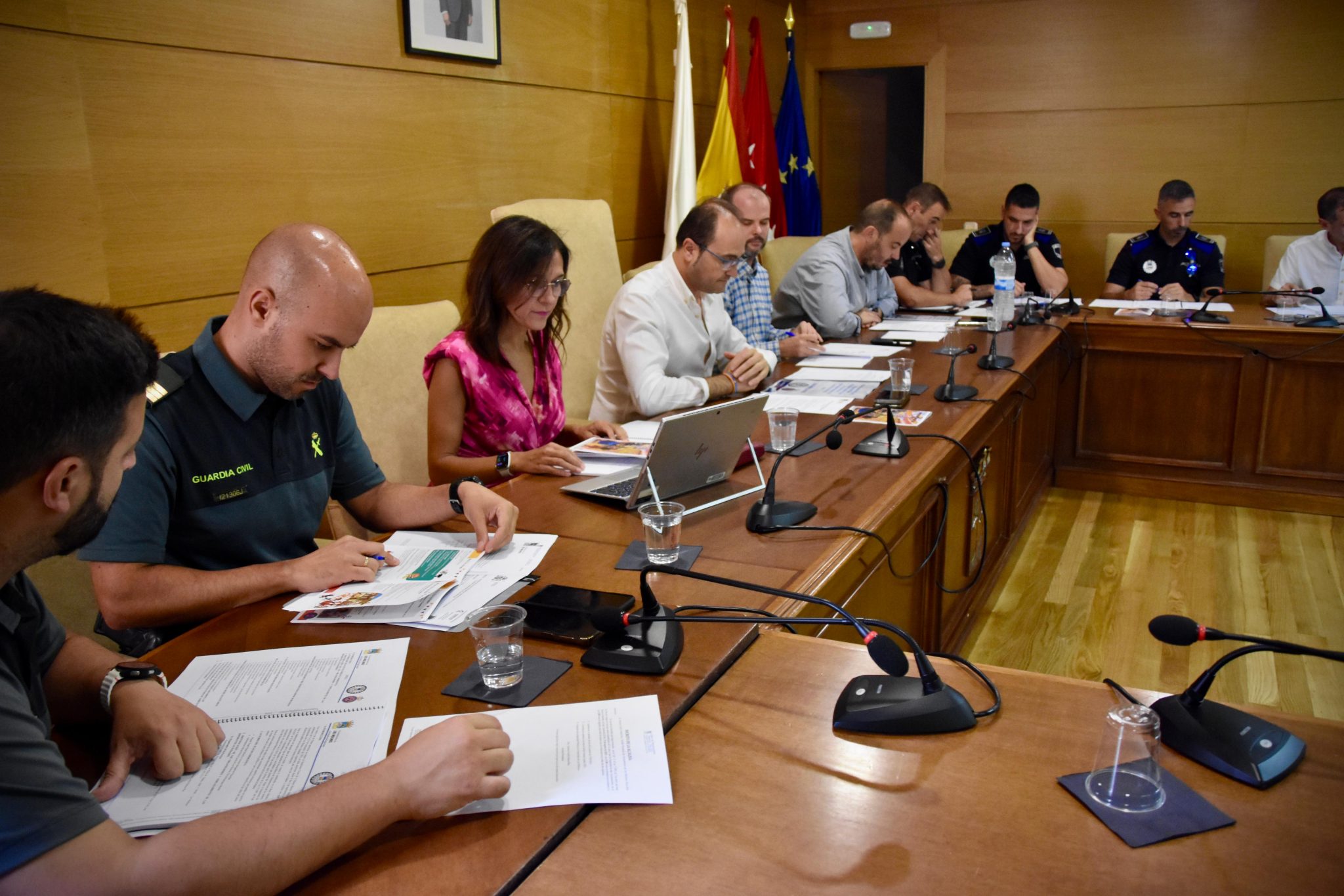 Junta Local de Seguridad en Los Molinos