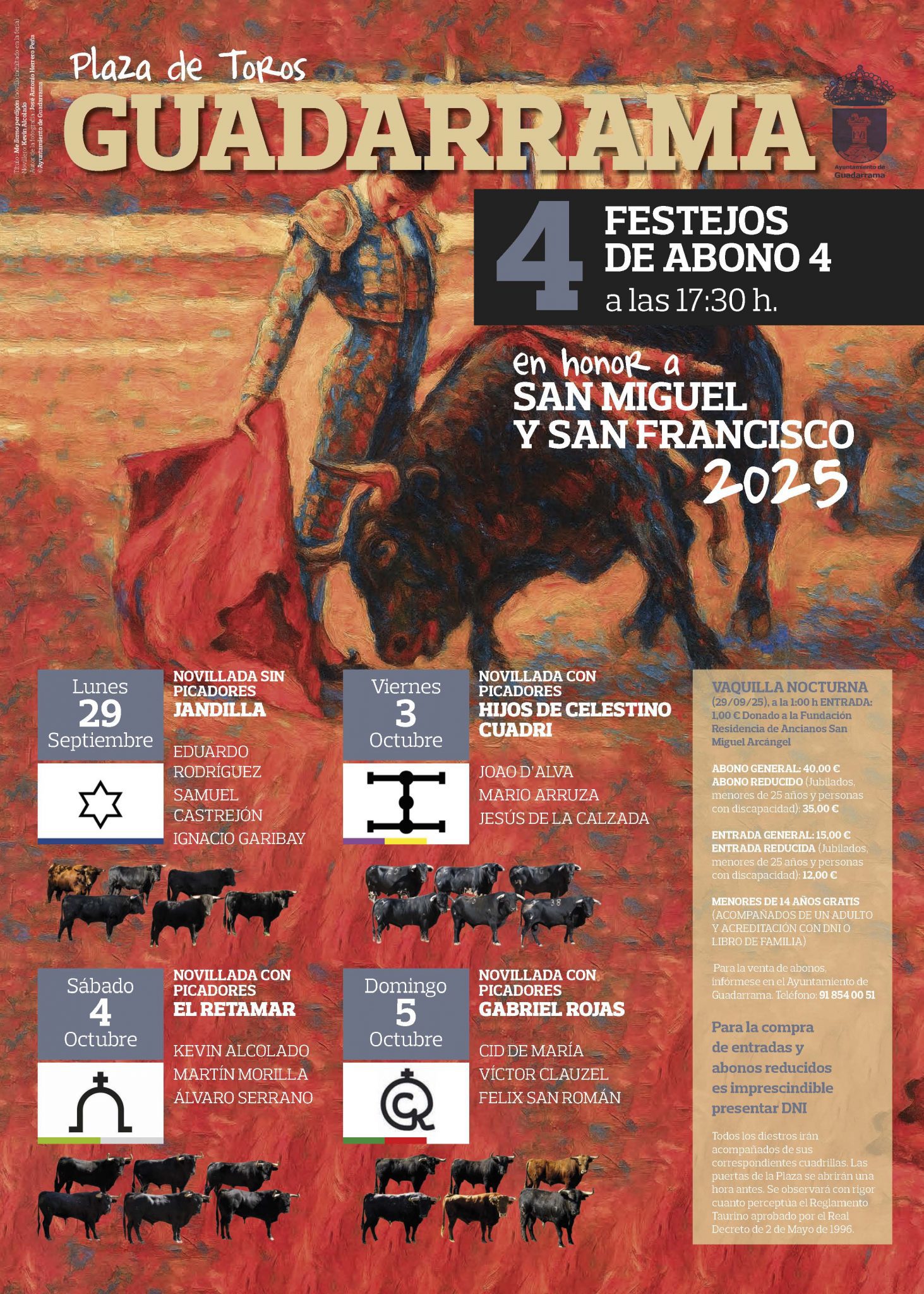 feria taurina de guadarrama