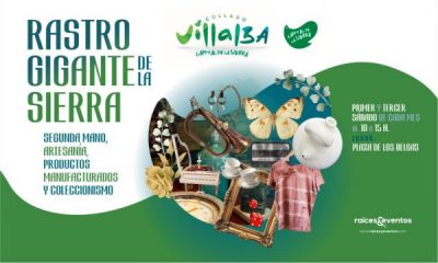 Cartel Rastro gigante de la sierra