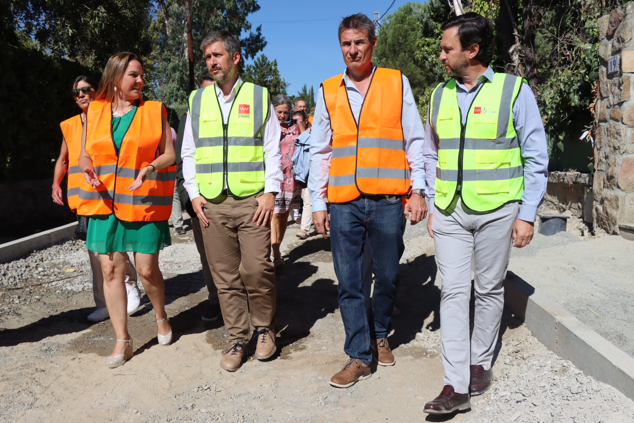 De izquierda a derecha: Carla Greciano, Miguel Ángel García Martín, Fernando Juanas y Pedro Corbalán