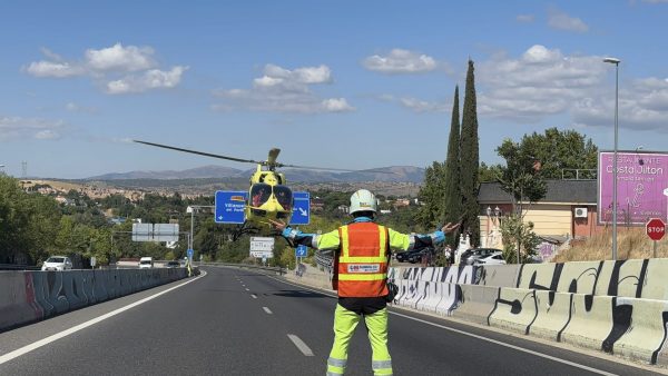 Accidente en Las Rozas