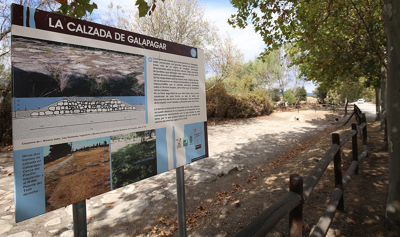 calzada romana de Galapagar