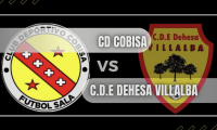 El Dehesa Villalba deja escapar un 3-0 y acaba empatando con un doble penalti del Cobisa a segundos del final
