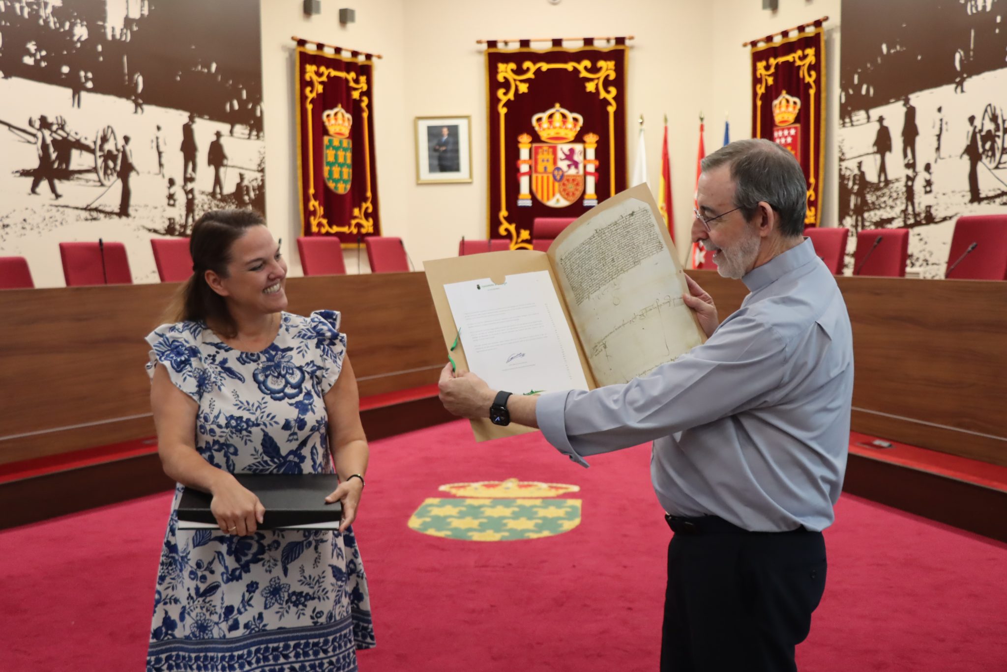 Juan Daniel Alcorlo y Carla Greciano