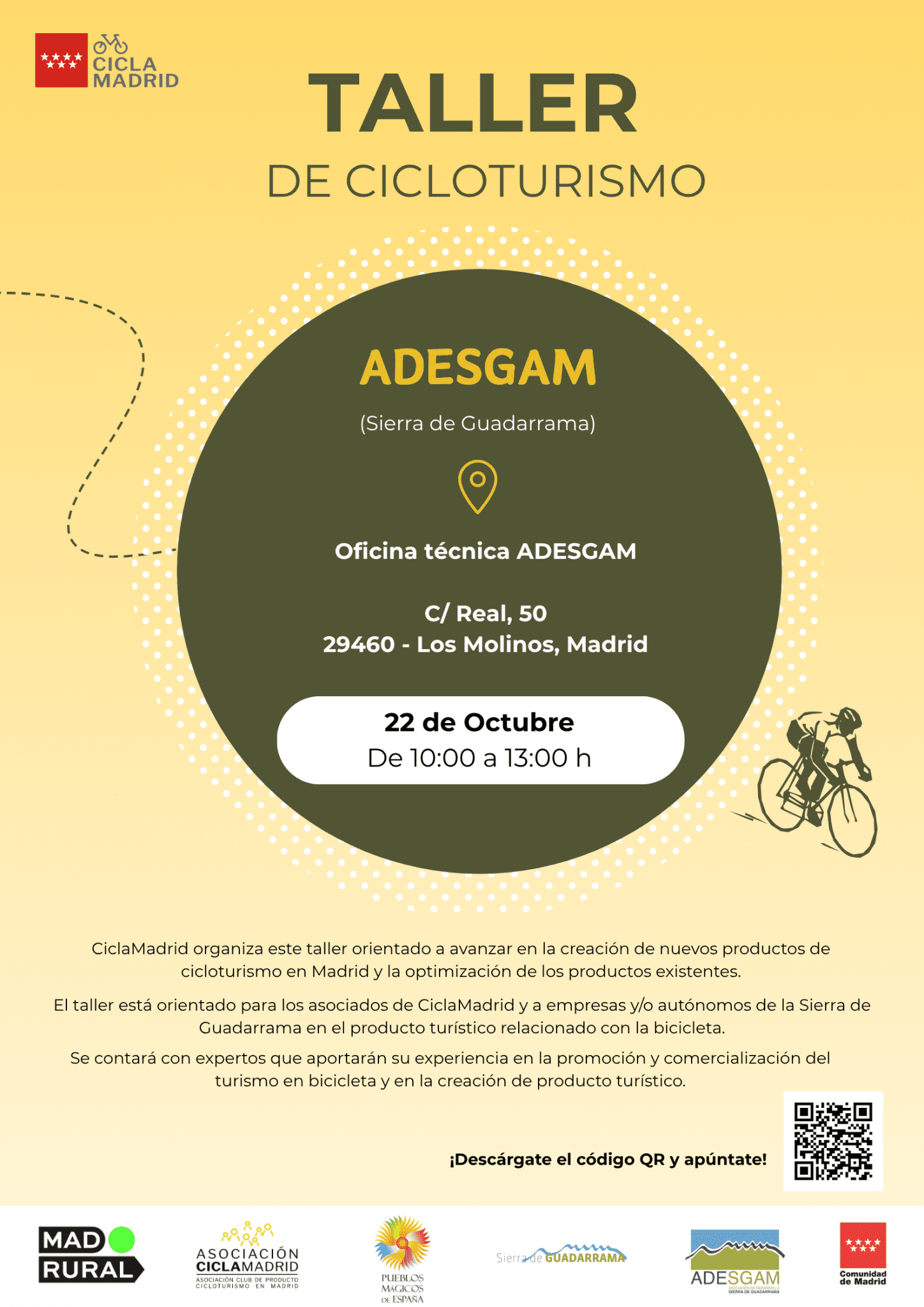 taller de cicloturismo Adesgam