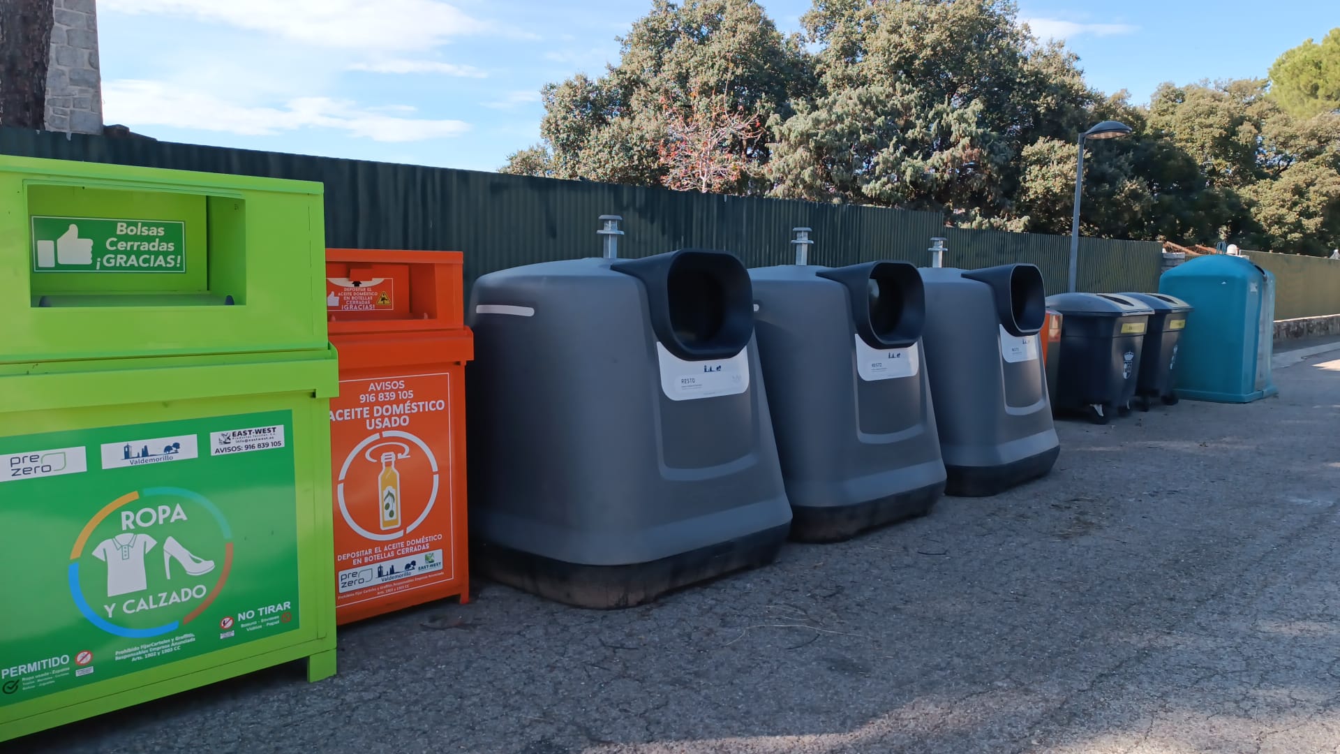 contenedores Valdemorillo