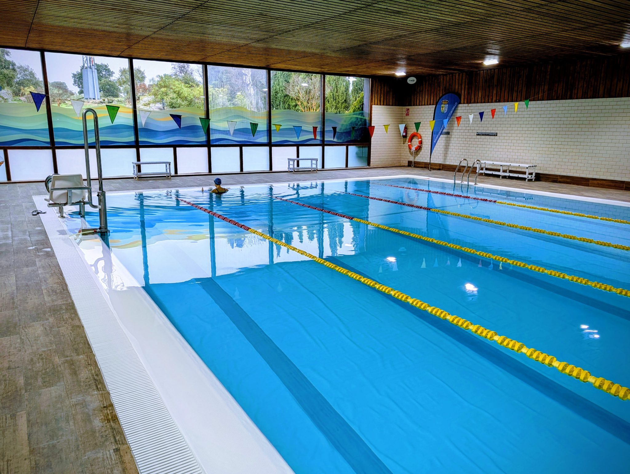 piscina cubierta de Valdemorillo