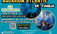 El próximo lunes se abre el plazo de inscripción para visitar el Aquarium Atlantis, dentro del Programa de ‘Excursiones en Familia’