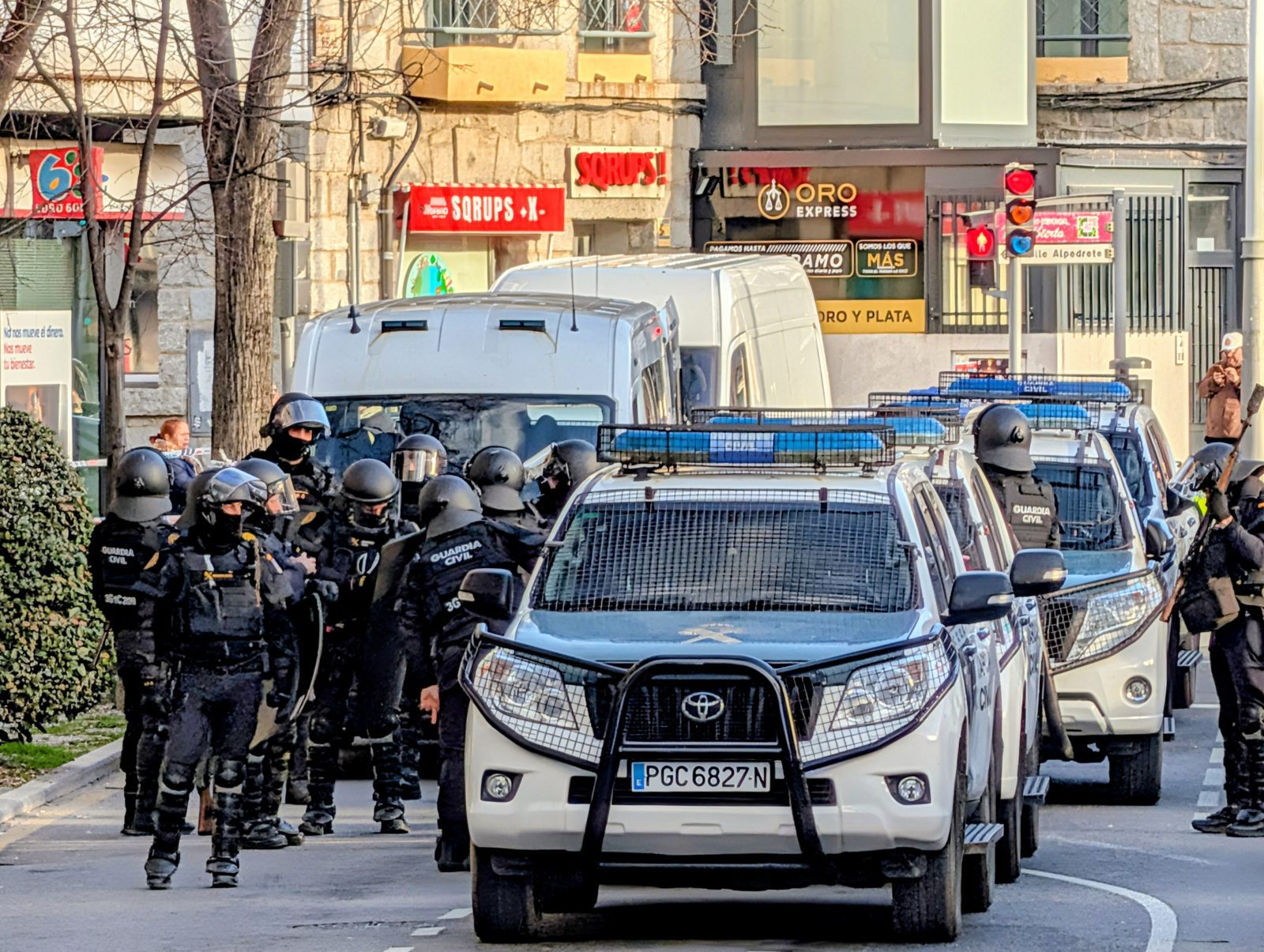 Desalojo Collado Villalba