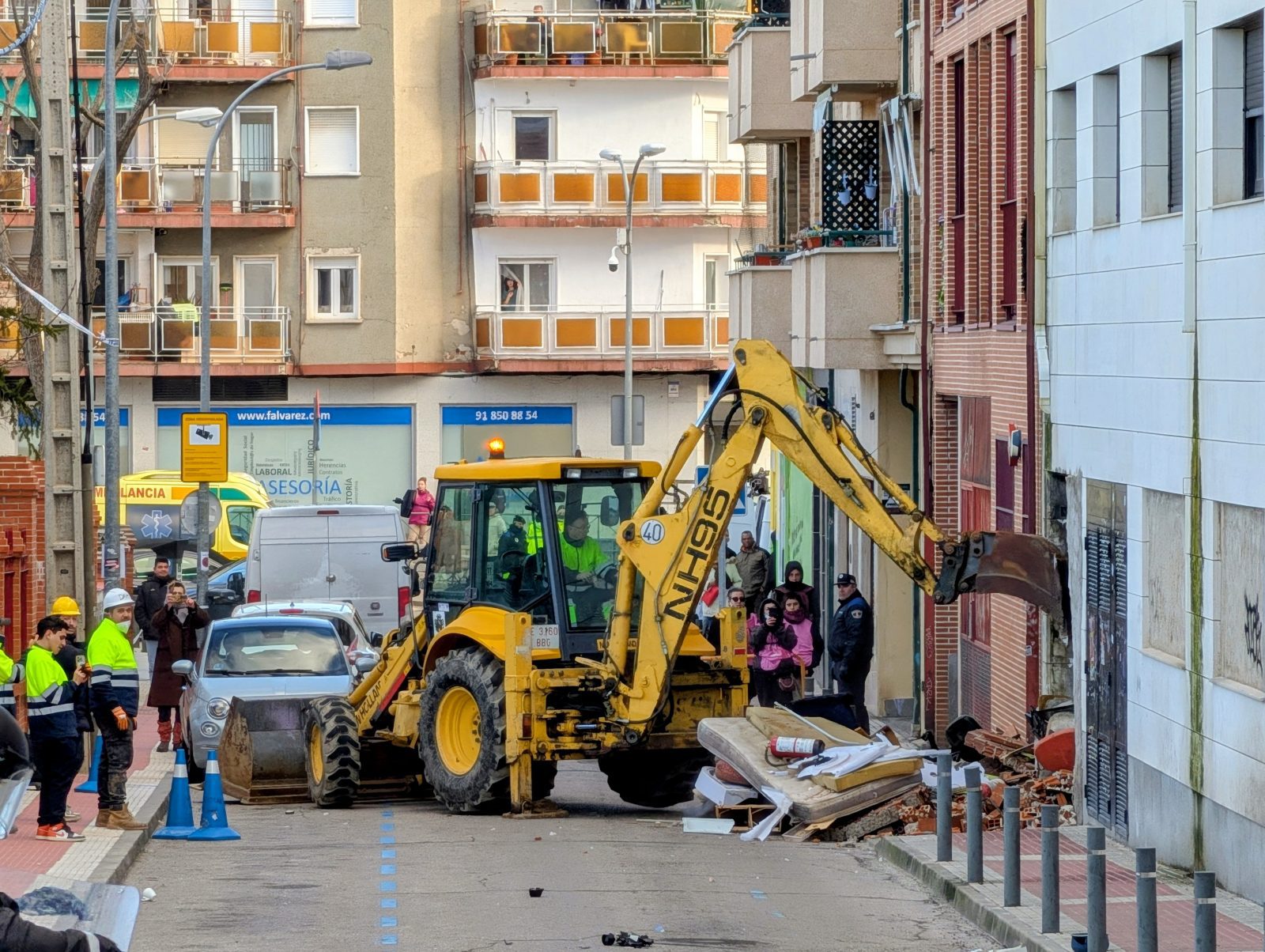 Desalojo Collado Villalba