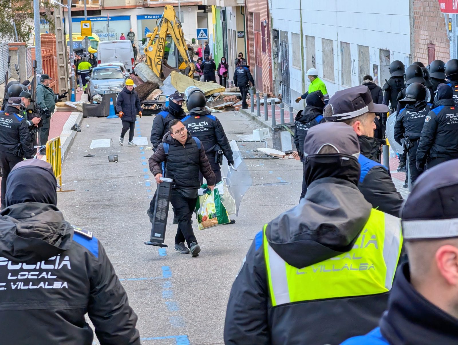 Desalojo Collado Villalba