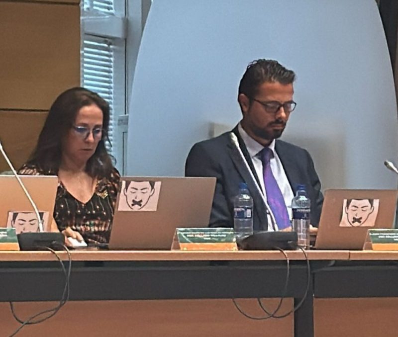 Esther de las Muelas y Juan Francisco Álvarez