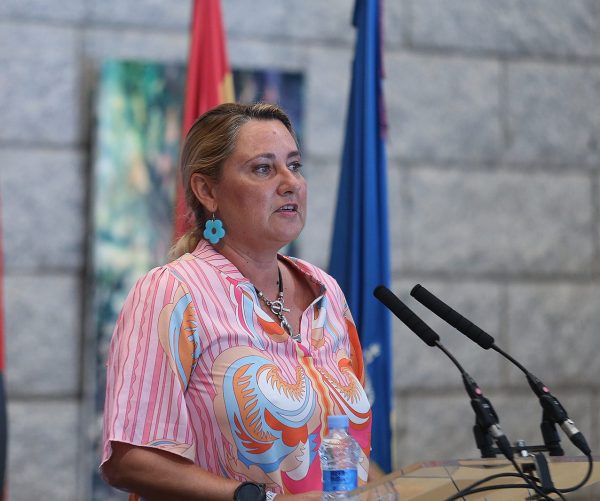 La alcaldesa de Torrelodones, Almudena Negro