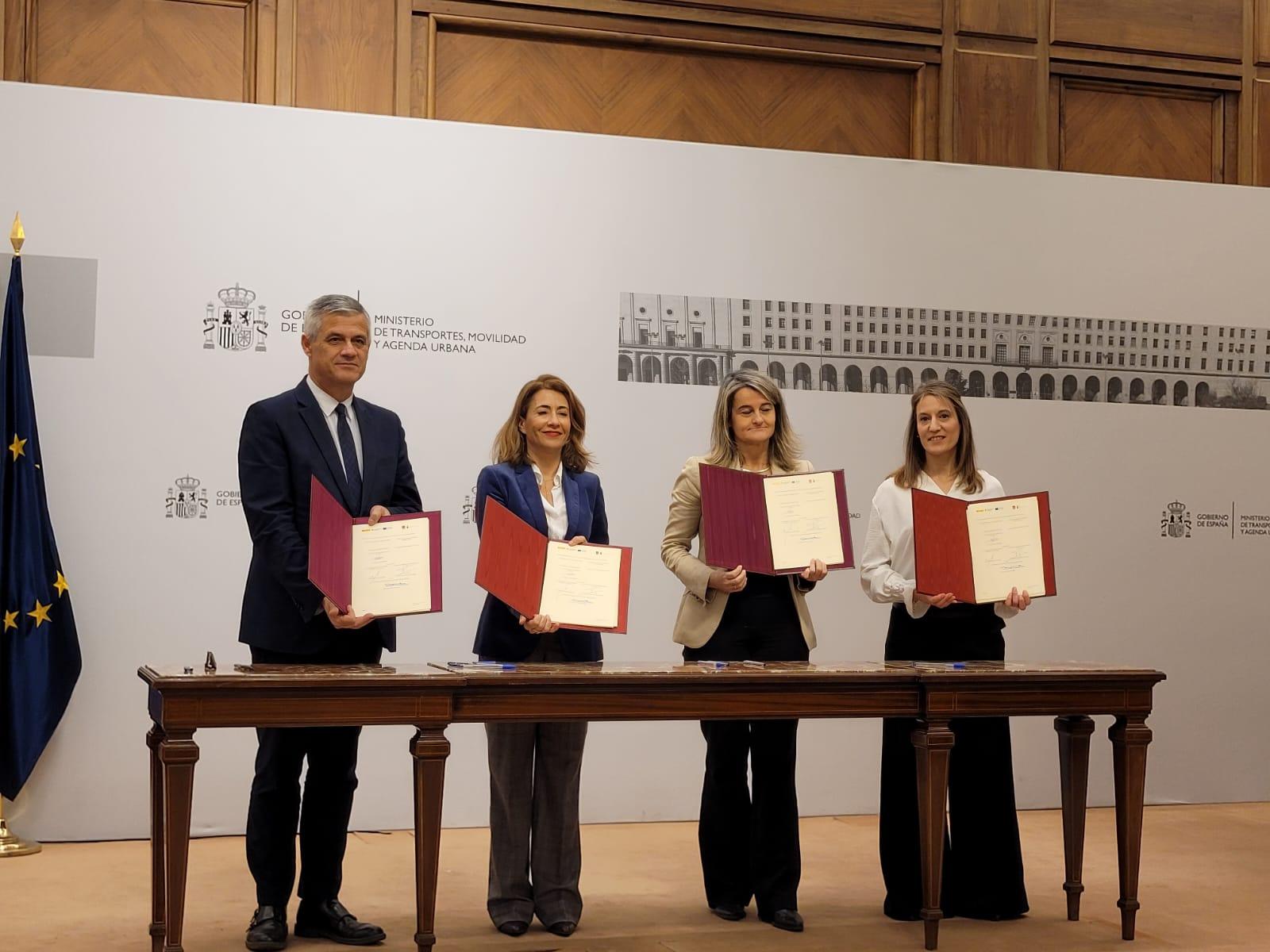 Firma del acuerdo para la actuación en “Entornos Residenciales de Rehabilitación Programada” (ERRP), en febrero de 2023