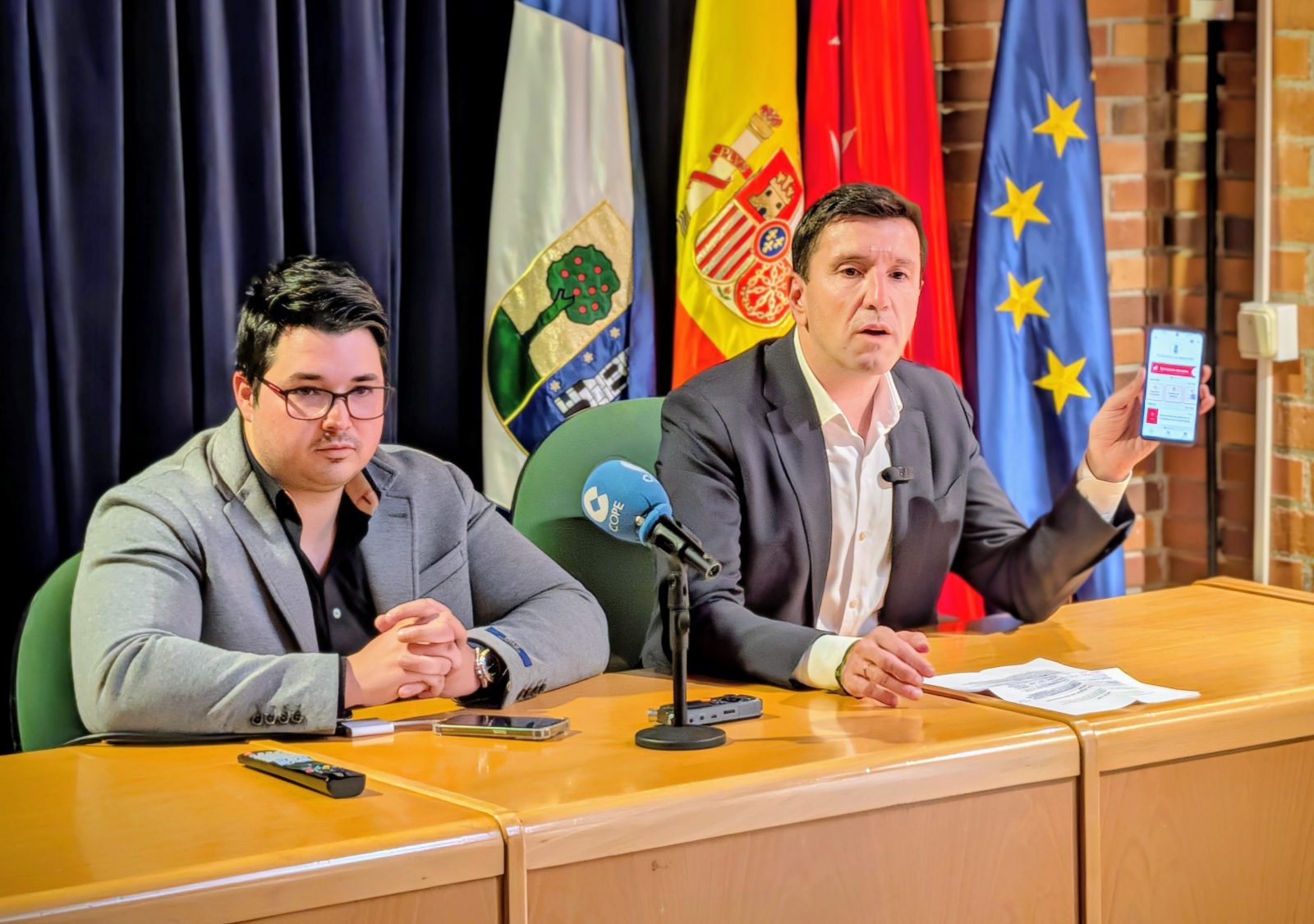 Santiago Villena y Rafael Cadavieco