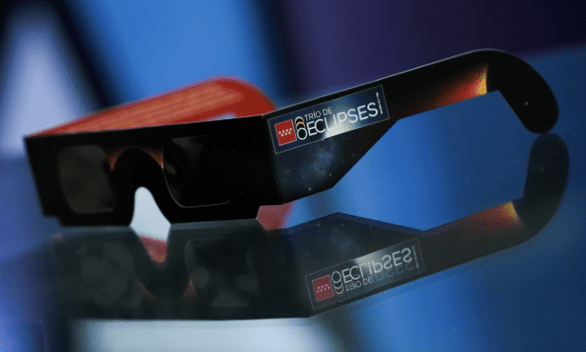 gafas para el eclipse solar