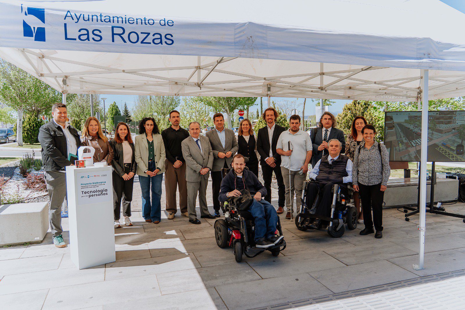 Presentación del Proyecto Walkerpisa en Las Rozas