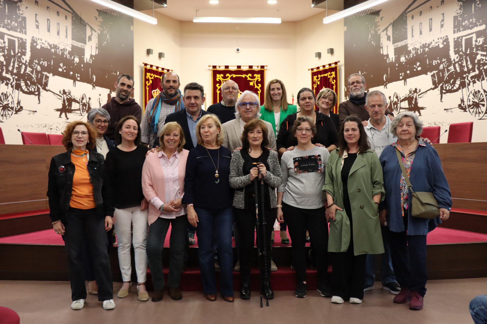 Marcha solidaria de Galapagar