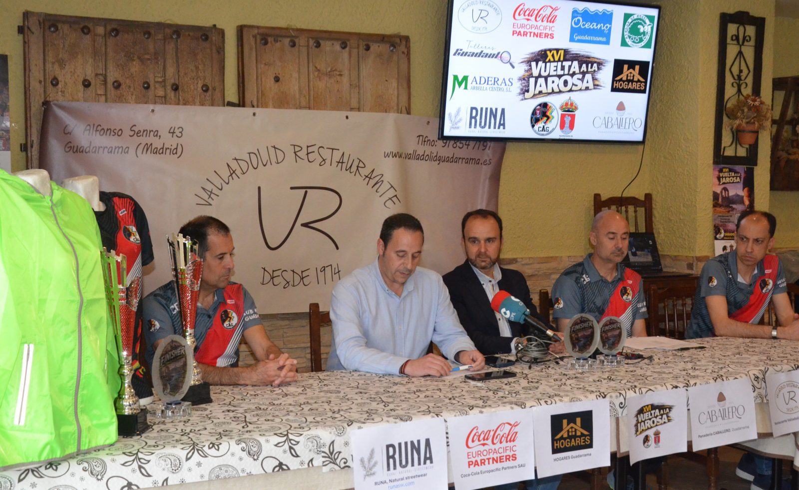 Presentación de la Vuelta a La Jarosa