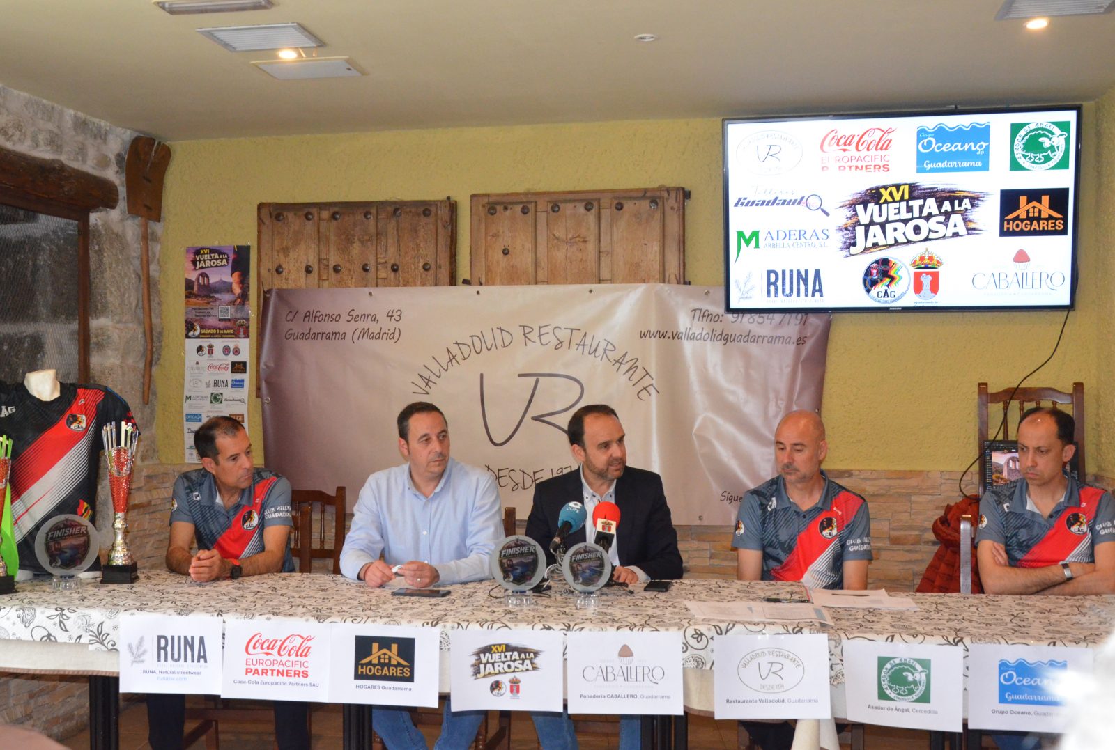 Presentación de la Vuelta a La Jarosa