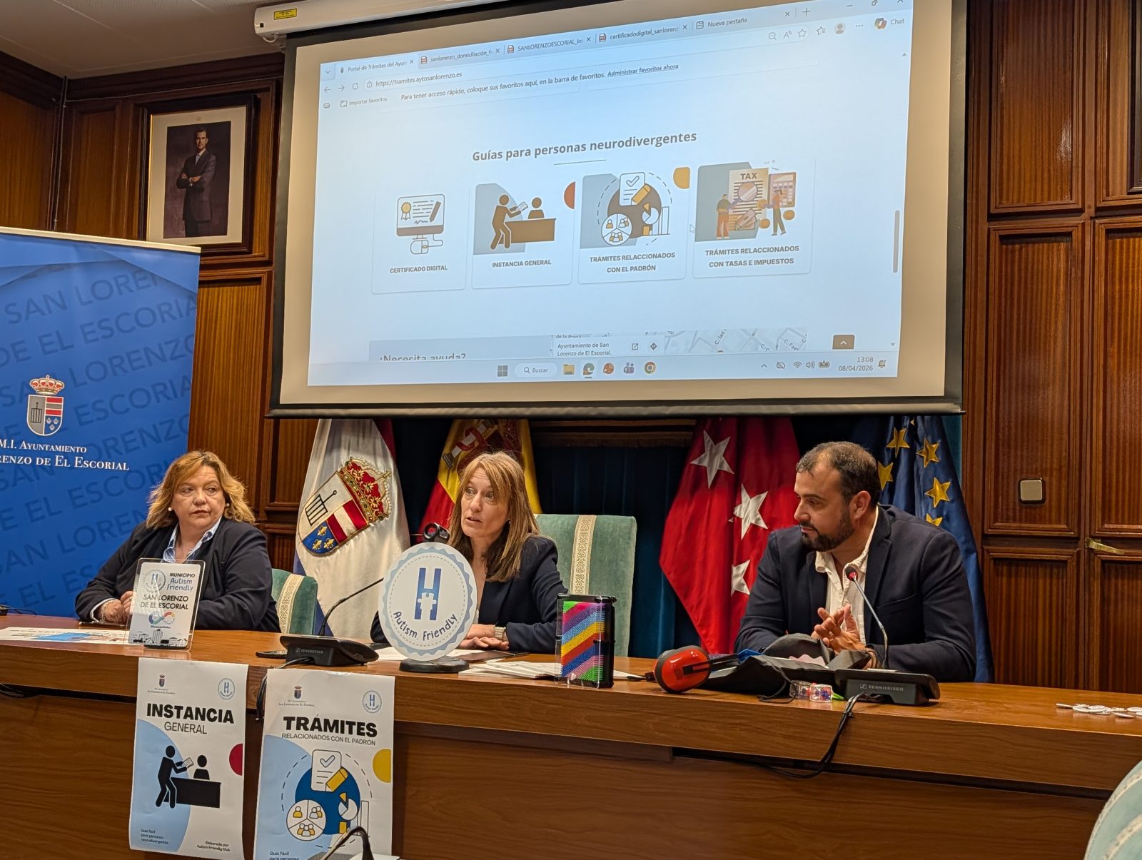 Autism Friendly en el Ayuntamiento de San Lorenzo de El Escorial