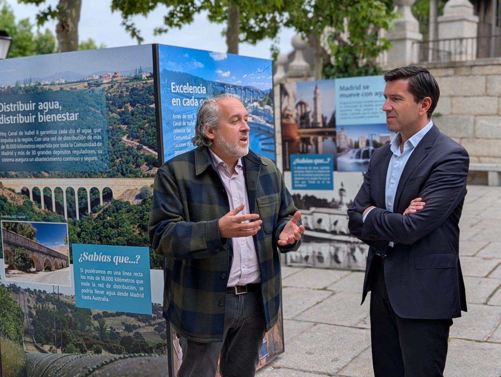 exposición Canal de Isabel II en Valdemorillo