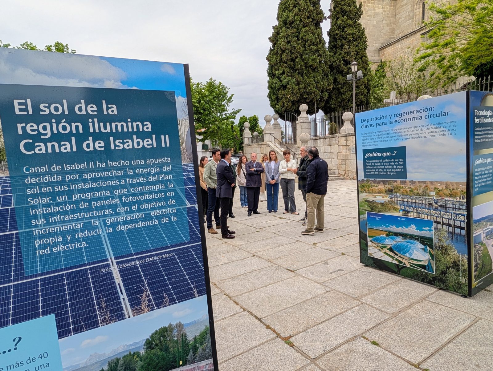 exposición Canal de Isabel II en Valdemorillo