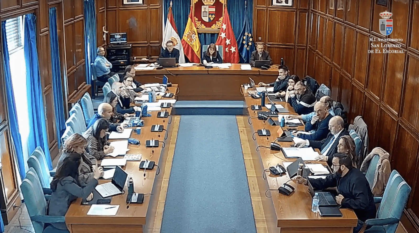 pleno San Lorenzo de El Escorial